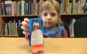 20 stycznia Dniem wiedzy o pingwinach - zajęcia biblioteczne 5 - 6 latków